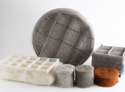 Customized High Performance Stainless Steel Wire Mesh Mist Eliminator Demister Pad