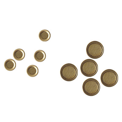 Customized Stainless Steel 316L 5mm Various colors Wire Mesh Filter Disc