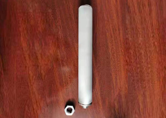 SS316 SS304 Cylindrical Sintered Stainless Steel Filter 99% Rating Non Rusting