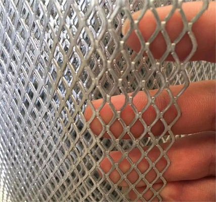 Durable Diamond Aluminum Expanded Stainless Steel Mesh Corrosion Protection