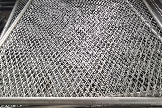 Stainless Steel Wire Mesh Expanded Metal Sheet 0.5m-2m Width Corrosion Proof