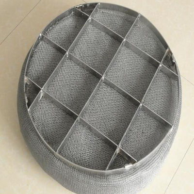 Anti Acid Wire Mesh Mist Eliminator Knitted Mesh Demister Pad For Gas Scrubber