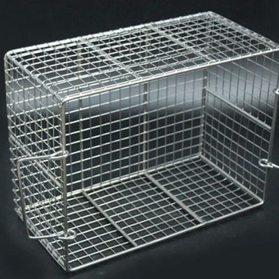 Extra Large Disinfection Wire Mesh Basket Metal Stainless Steel