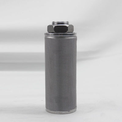Silver Compressed 20 Micron Sintered Porous Stainless Steel Filters High Flow Rate Screen