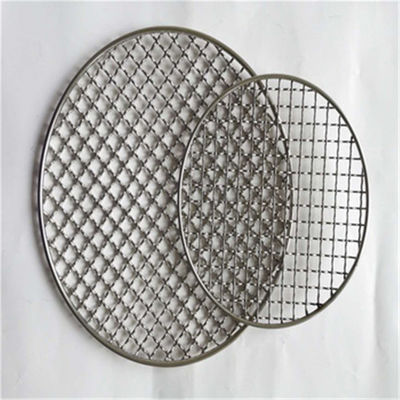 SS304 316 Woven Stainless Steel Mesh , Fine Metal Mesh Non Poisonous Tasteless