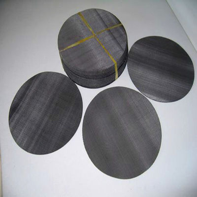 Black Disc Sintered Metal Filter 304 Stainless Steel Out Diameter  5-600mm