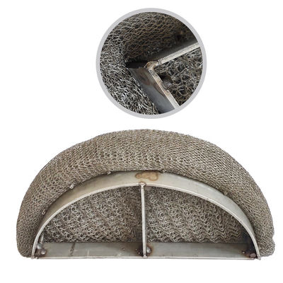 Metal Liquid Filter Wire Mesh Pad Stainless Steel  0.08mm-0.30mm High Filter Rating