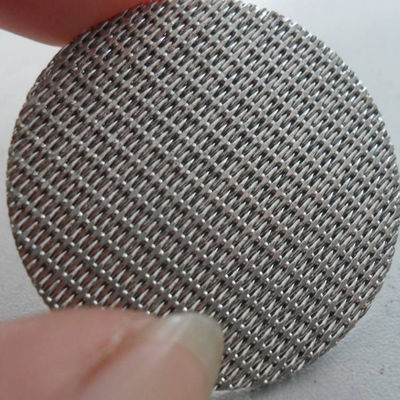 Perforated Metal Sintered Wire Mesh 5cm-100cm Width Good Permeability