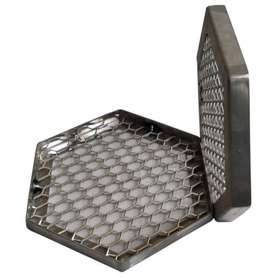 Stainless Steel Expanded Metal Mesh  Variety Opening Sizes  Silver Roll Type