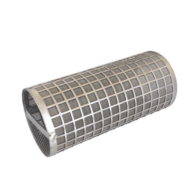 Custom Made 304 316  Stainless Steel Drain Net Strainer Perforated Metal Mesh