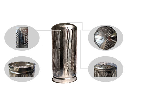 Easy Forming Perforated Metal Mesh Corrosion Resistance For Industry