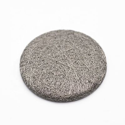 Nonwoven Sintered Metal Fiber Felt Hot Gas Filtration
