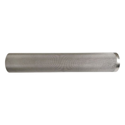 Sintered Plain Weave 10mm Cylindrical Filter Cartridge