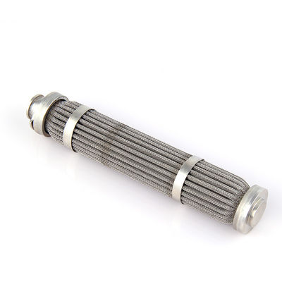Chemical Filtration 5micron Pleated 65mm Stainless Steel Filter Cartridge