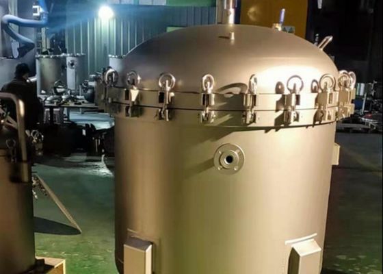 Water Impurity Filtration Five Core 304 Stainless Steel Cartridge Filter Housing