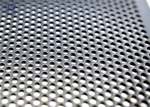 316 304 Stainless Steel Perforated Metal Mesh Porous Uniform Sound Abatement