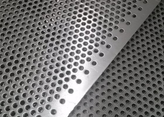 316 304 Stainless Steel Perforated Metal Mesh Porous Uniform Sound Abatement