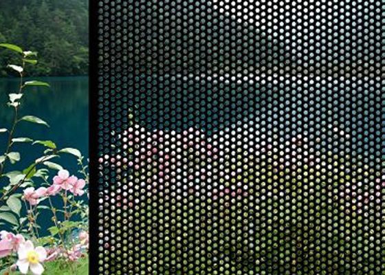 1mm Hole Round Perforated Metal Mesh Punch Plate Multipurpose Custom