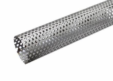 Mesh Screen Filter 304 Stainless Steel Perforated Tube For Automotive Exhaust System